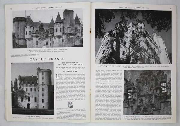 Castle Fraser, The Property of The Hon. Clive Pearson