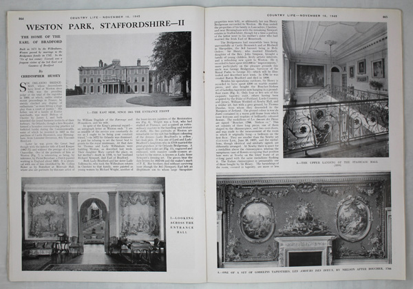 Weston Park (Part-2), The Home of The Earl of Bradford