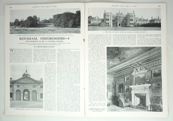 Rousham (part-1), The property of Mr. T. Cottrell-Dormer