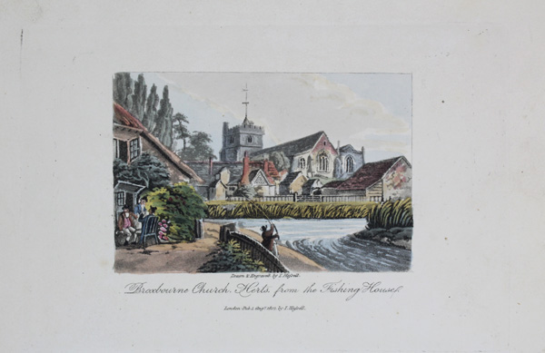 Broxbourne Church, from the fishing house