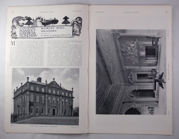 Mawley Hall, Cleobury Mortimer