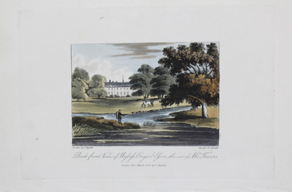 Myless Ongar (Back front view), the seat of Mrs Towers