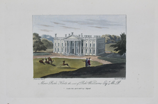 Moor Park, the seat of Rob Williams Esq, M. P.