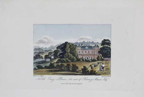 North Cray Place, the seat of Henry Meux Esq
