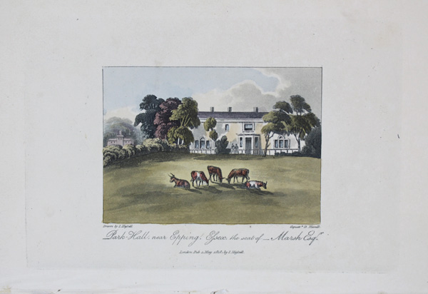 Park Hall, near Epping, the seat of Marsh Esq.