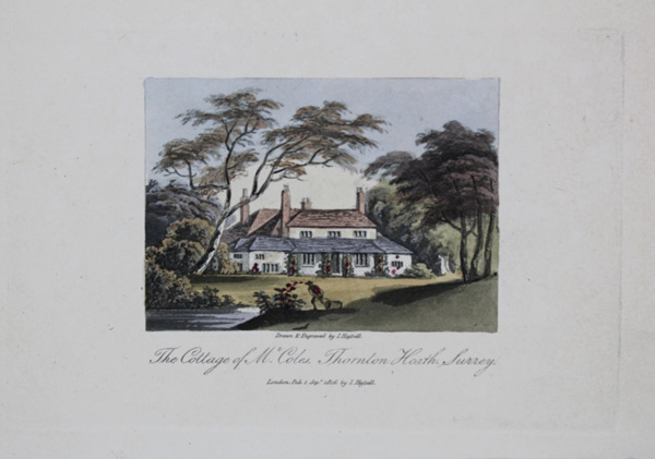 The Cottage of Mr. Coles, Thornton Heath