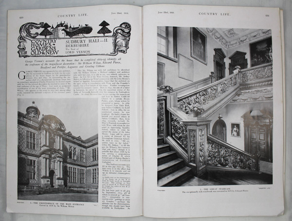 Sudbury Hall (Part-2), The seat of Lord Vernon