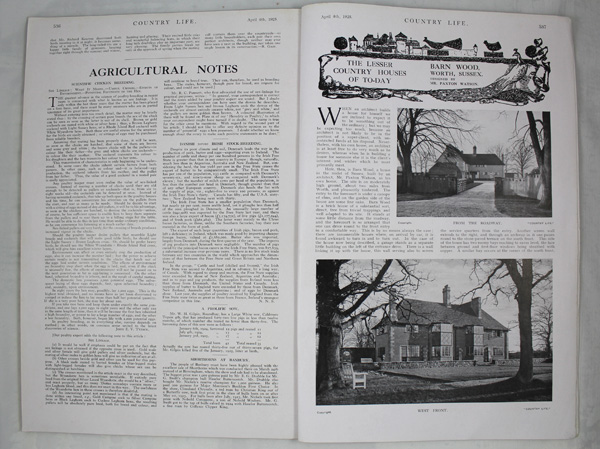 Barn Wood, Designed by Mr. Paxton Watson