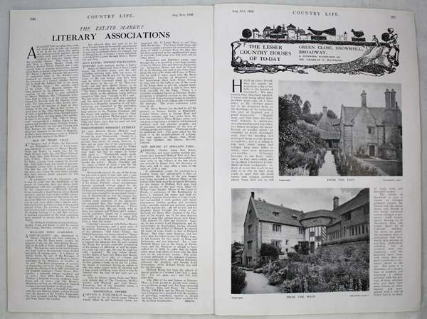 Green Close, Snowshill, Broadway, a Cotswold alteration by Mr. Charles E. Bateman