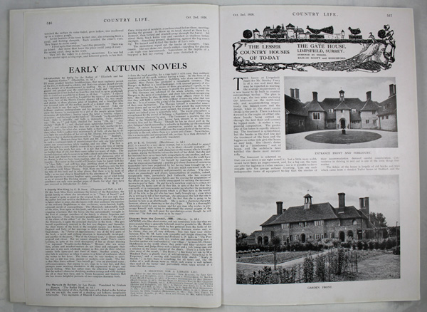 The Gate House, Limpsfield, Designed by Messrs Baillie Scott and Beresford