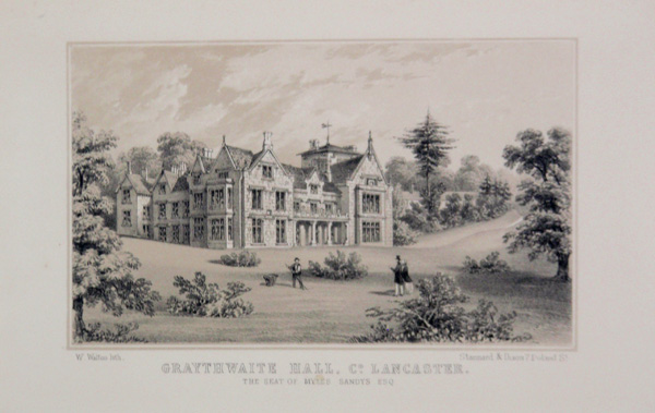 Graythwaite Hall, The Seat of Myles Sandys, Esq
