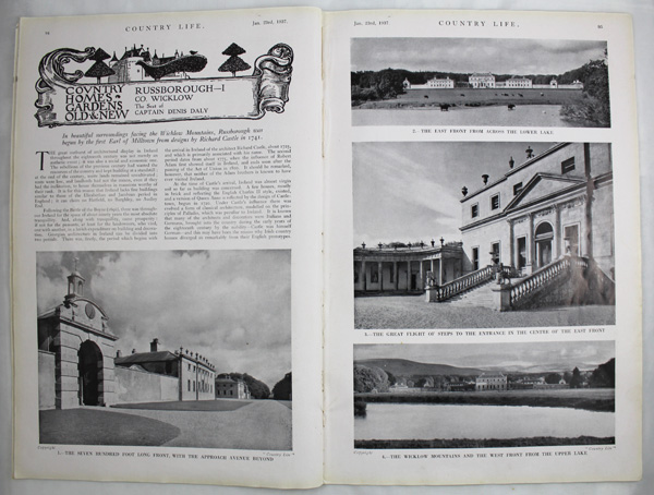 Russborough (Part-1), the seat of Captain Denis Daly