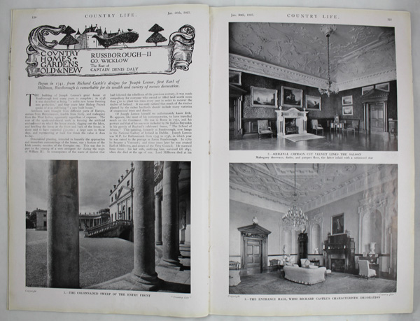 Russborough (Part-2), the seat of Captain Denis Daly