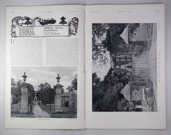 Emral Hall, the Residence of Lady Puleston