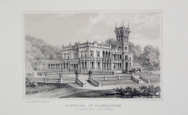 Pantglas, Carmarthen, The Seat of David Jones, Esq