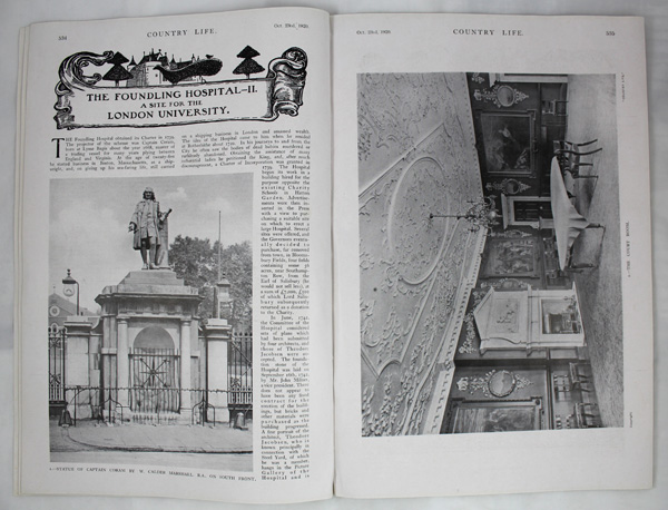 The Foundling Hospital (part-2). A site for the London University