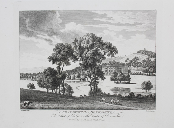 Chatsworth, The Seat of his grace the Duke of Devonshire