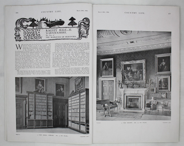Ragley Hall (Part 2), The Seat of the Marquess of Hertford