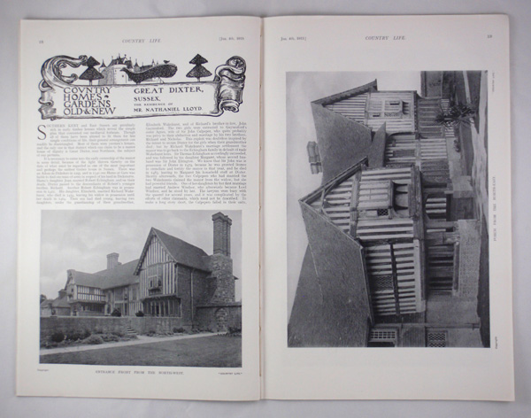 Great Dixter, The Residence of Mr Nathaniel Lloyd