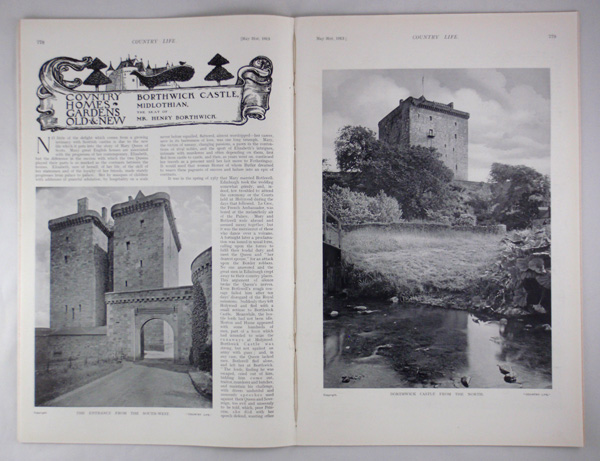 Borthwick Castle, The Seat of Henry Borthwick