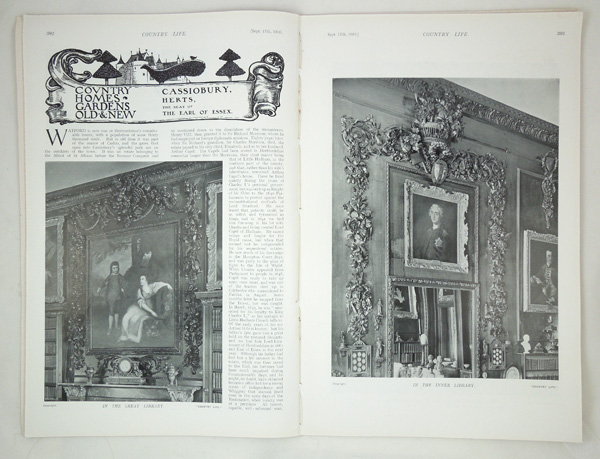 Cassiobury, The Seat of The Earl of Essex