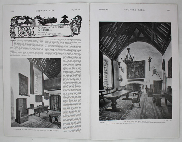 Woodlands Manor House (Part 2), the home of Rev. F. Meyrick-Jones