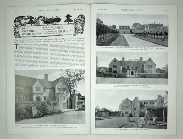 Benacre Manor and The Old Manor,
