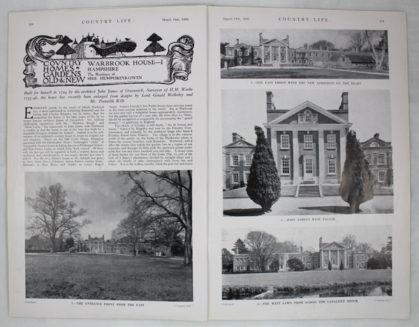 Warbrook House (Part 1), the Residence of Mrs Humphreys-Owen