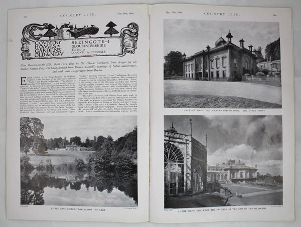 Sezincote House (Part 1), the Seat of Colonel A. Dugdale