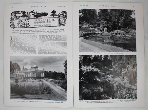 Sezincote House (Part 2), the Seat of Colonel A. Dugdale