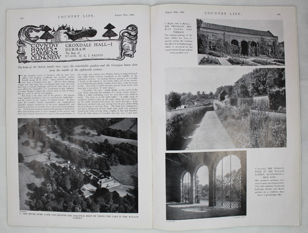 Croxdale Hall (Part 1), The Seat of Lt. Col. H. C. J. Salvin