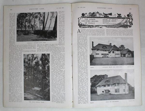 House at Feldon, Boxmoor by Messrs. Forsyth & Maule. 