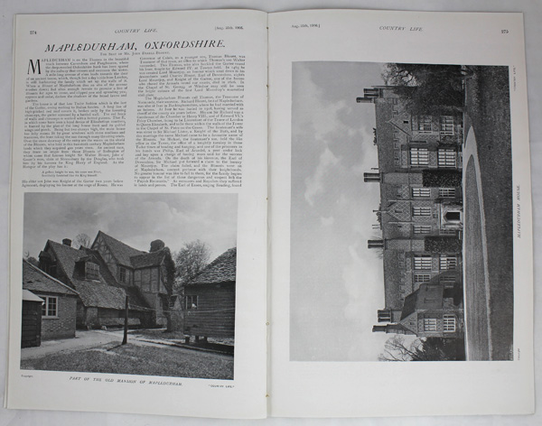 Mapledurham, The seat of Mr. John Darell-Blount