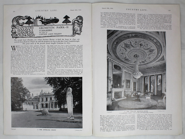 Grimston Park (Part 2), The Seat of Captain John Fielden