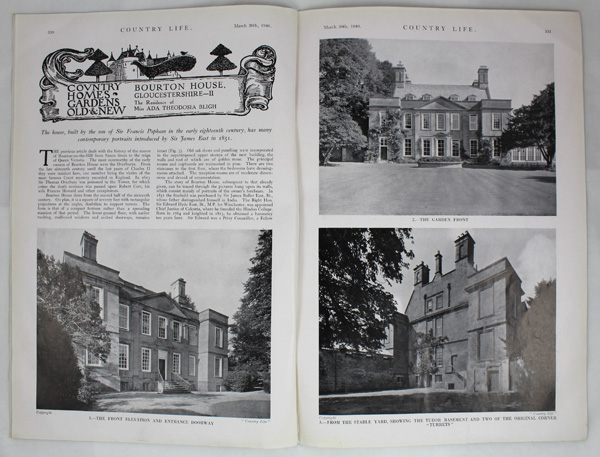 Bourton House (Part 2), The Residence of Miss Ada Theodosia Bligh