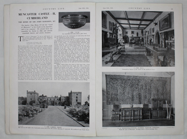 Muncaster Castle (Part 2), The Home of Sir John Ramsden, BT.