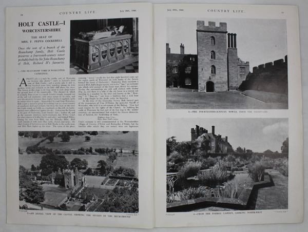 Holt Castle (Part 1), The seat of Mrs. F. Pepys Cockerell
