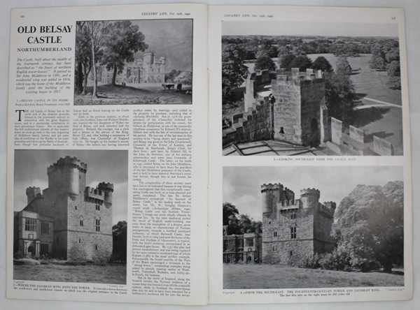 Old Belsay Castle, Northumberland