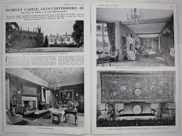 Sudeley Castle (Part-3), The Seat of Major J. H. Dent-Brocklehurst