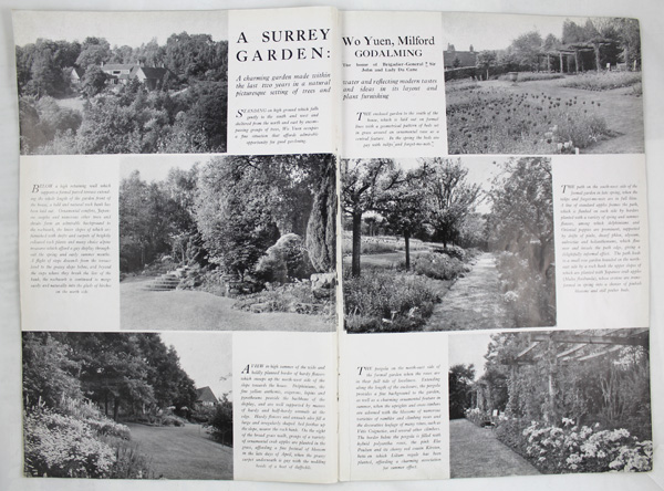 A Surrey Garden: Wo Yuen, Milford, The Home of Brigadier-General Sir John and Lady Du Cane