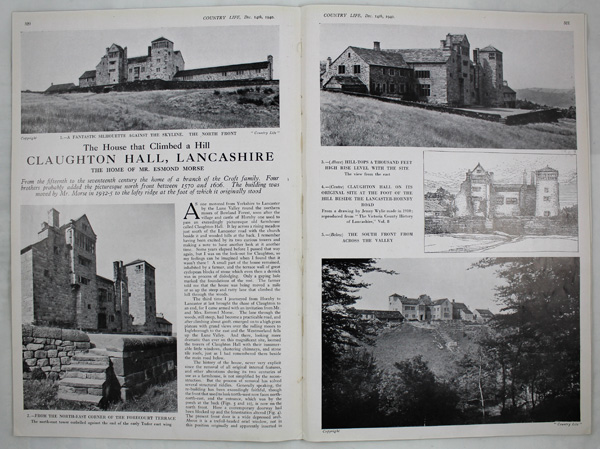 Claughton Hall, The Home of Mr. Esmond Morse