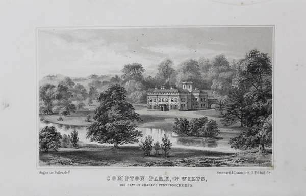 Compton Park, the seat of Charles Penruddocke, Esq.