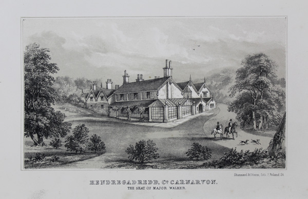 Hendregadredd, The seat of Major Walker