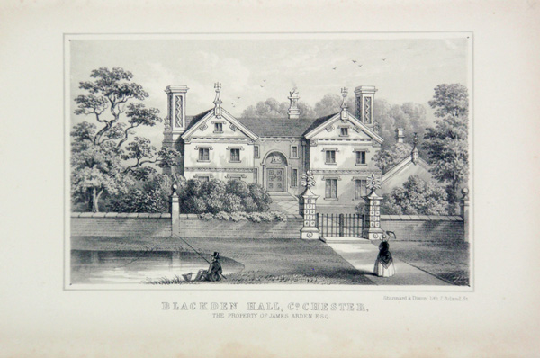 Blackden Hall, The Property of James Arden, Esq