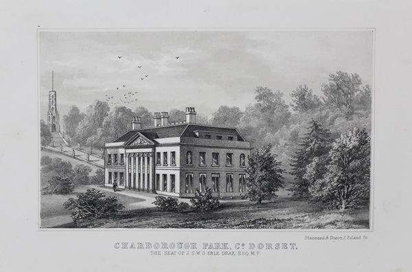 Charborough Park, the seat of J.S.W.S. Erle Drax, Esq. M.P.