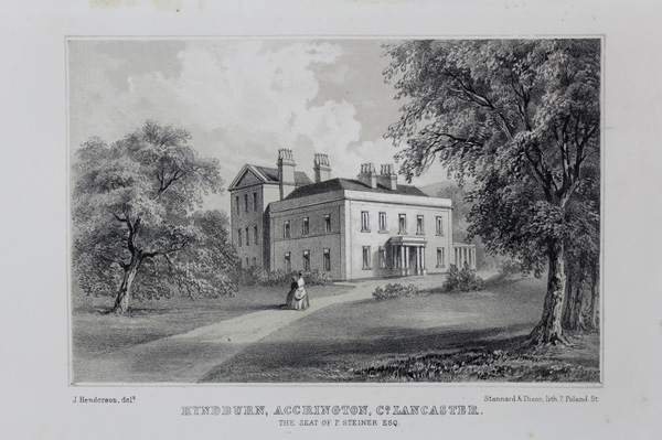 Hyndburn, Accrington, the seat of F. Steiner, Esq