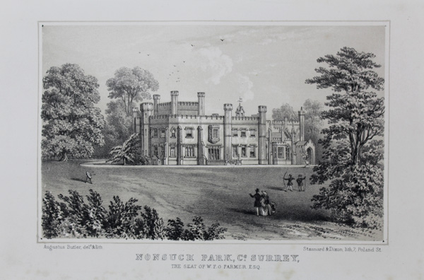 Nonsuch Park, the seat of W.F.G. Farmer Esq