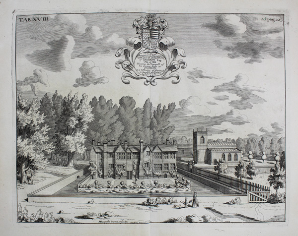 Okeover Hall, the Seat of Rowland Okeover