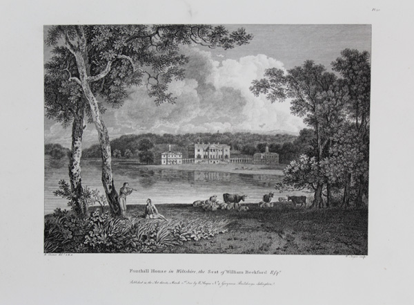Fonthill House, the Seat of William Beckford, Esq