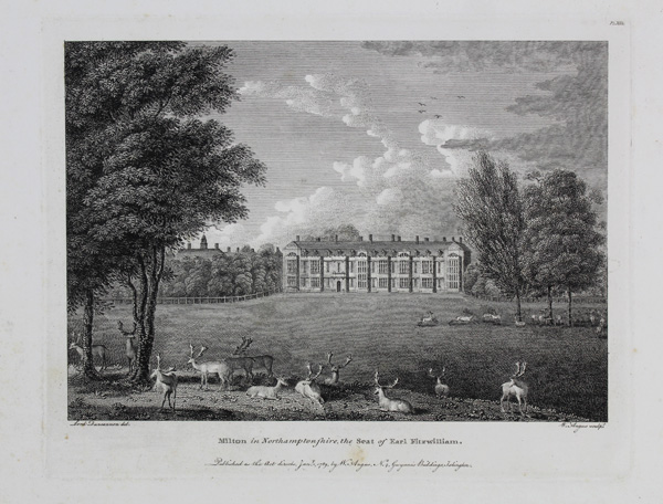 Milton Hall, the seat of Earl Fitzwilliam